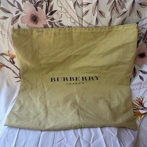 Burberry London Soft Yellow Bag